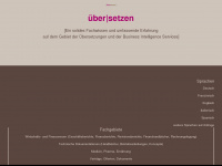 uebersetzerei.ch Webseite Vorschau