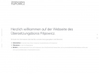 uebersetzungsbuero-filipowicz.de