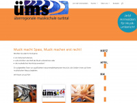 uems.ch Webseite Vorschau