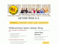 uetzer-ring.de Webseite Vorschau