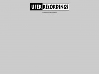 ufer-recordings.de Webseite Vorschau