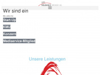 ufsag.ch Webseite Vorschau