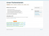 ufv.ch Webseite Vorschau