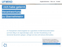 ufwind.ch Webseite Vorschau