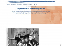 uh-turnier.ch Webseite Vorschau