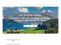 uhcf.ch Webseite Vorschau