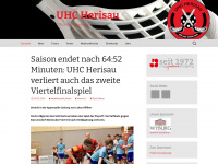 uhcherisau.ch Webseite Vorschau