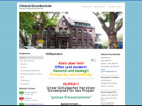 uhland-grundschule.de Webseite Vorschau
