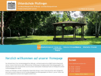 uhlandschule-pfullingen.de Webseite Vorschau