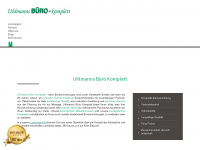 uhlmanns-buero-komplett.de Webseite Vorschau