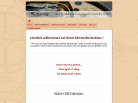 uhrmacher-gotha.de Webseite Vorschau