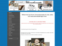 uhrmachermeister-seeling.de Webseite Vorschau