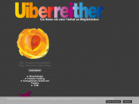 uiberreither.at Webseite Vorschau