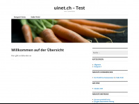 uinet.ch Webseite Vorschau