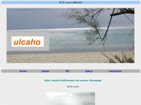 ulcaho.de Webseite Vorschau