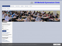 ulf-merbold-gymnasium.de Webseite Vorschau