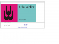 ulla-weller.de Webseite Vorschau
