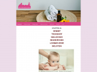 ullas-babygruppen.de Webseite Vorschau