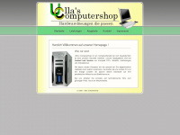 ullas-computershop.de Webseite Vorschau