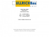 ullrich-bau.de Webseite Vorschau