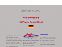ulpower.de Webseite Vorschau