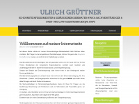 ulrich-gruettner.de Webseite Vorschau