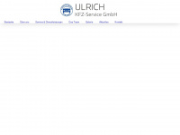 ulrich-kfz-service.de Webseite Vorschau