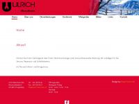 ulrich-maschinen.ch Webseite Vorschau