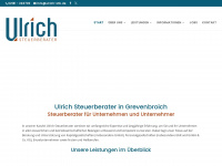 ulrich-steuerberater.de Webseite Vorschau