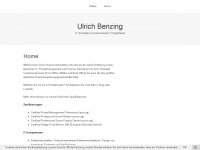 ulrichbenzing.de Webseite Vorschau