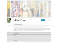 ulrike-dhuc.de Webseite Vorschau