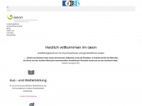aeon.ch Webseite Vorschau