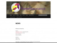 formresonance.com Webseite Vorschau