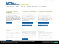 ems-softwareservice.de Webseite Vorschau