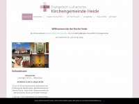 kirche-heide.de Webseite Vorschau