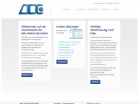 adc-elektronik.de Webseite Vorschau