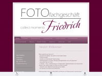 fotofriedrich.eu Webseite Vorschau