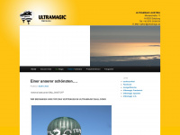 ultramagic.at Webseite Vorschau