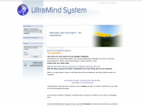 ultramind.at Webseite Vorschau