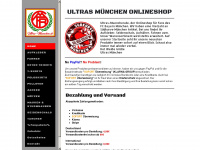 ultras-muenchen.de Webseite Vorschau