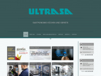 ultrasa.ch Webseite Vorschau