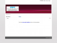 umbc-health.ch Webseite Vorschau