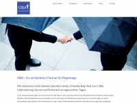 umbrellabags.ch Webseite Vorschau