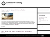 umcrew-germany.de Webseite Vorschau