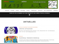 umweltschule-werdau.de Webseite Vorschau