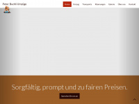 umzuege-buchli.ch Webseite Vorschau