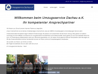 umzug-dachau.de Webseite Vorschau