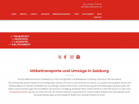 umzug-salzburg.at Webseite Vorschau