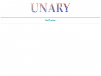 unary.de Webseite Vorschau