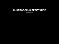 undergroundresistance.de Webseite Vorschau